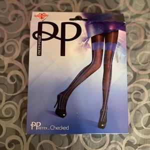 Pretty Poly “Checked” Stockings